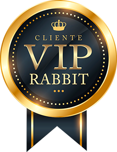 Selo Cliente Rabbit é VIP
